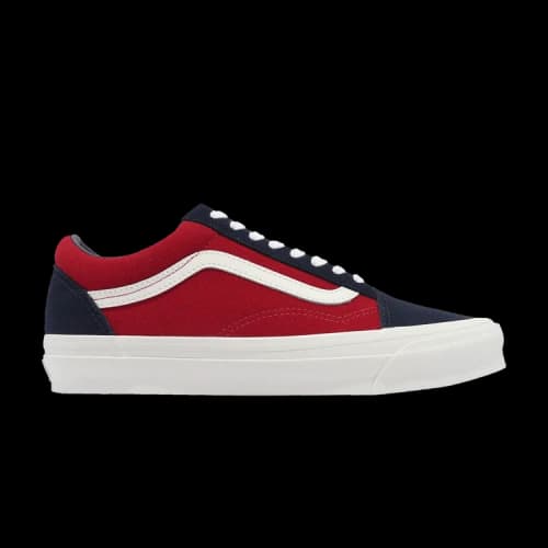Vans OG Old Skool LX 'Off The Wall - Navy Red'