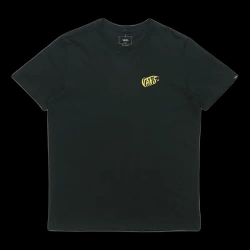 Vans Men's Artist Printed Round Neck Tee Black