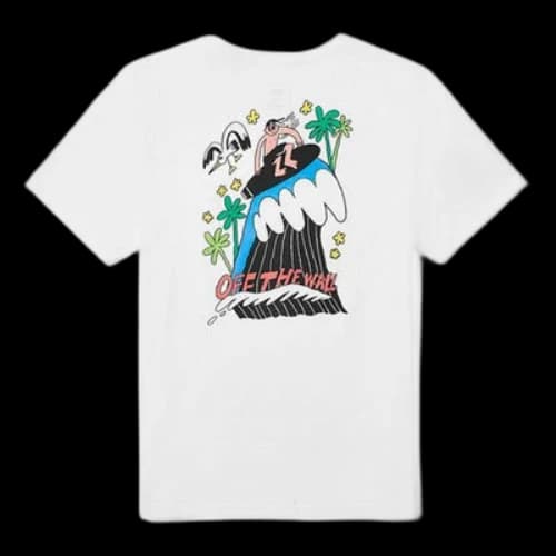 Vans Asian Artist Crossover Series Printing Short Sleeve White