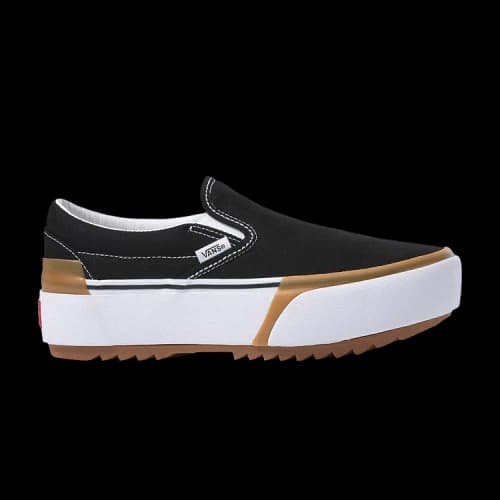 Vans Classic Slip-On Stacked 'Black White Gum'