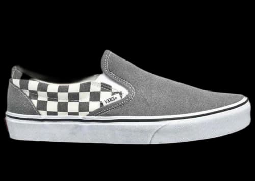 Vans Classic Slip-On Washed Asphalt Checkerboard