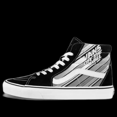 Vans SK8-Hi Black White Unisex 'Black White'