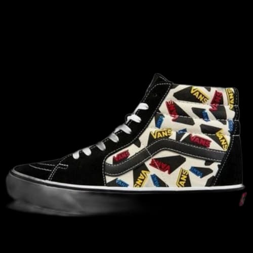 Vans SK8-HI (POP LOGO) Black (Women's)