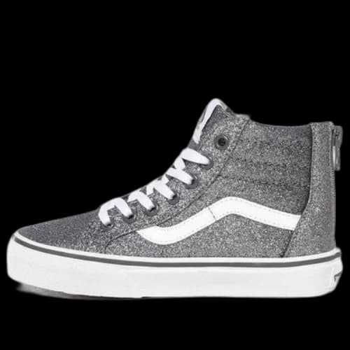 Vans SK8-HI Zip Big Kids Silvery