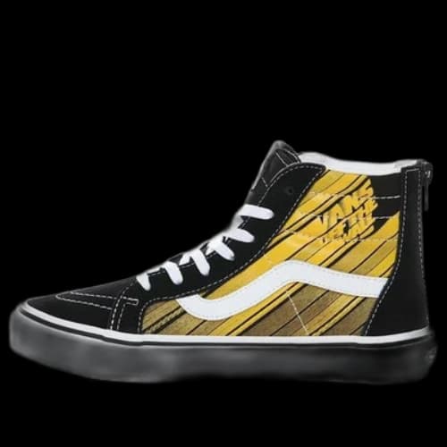 Vans Recers Edgm SK8-Hi Zip Youth Black/Yellow