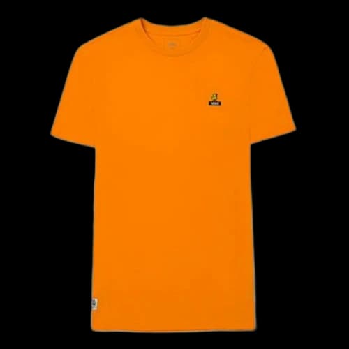 Vans Small Yellow Printing Sports Long Sleeves Couple Style Orange