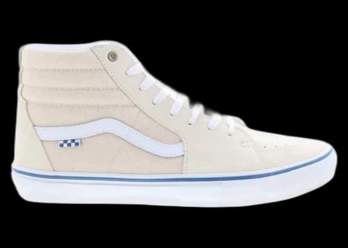 Vans Skate Sk8-Hi Raw Canvas Classic White