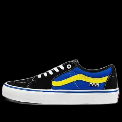 Vans Unisex SK8-Low Sneakers Black/Blue