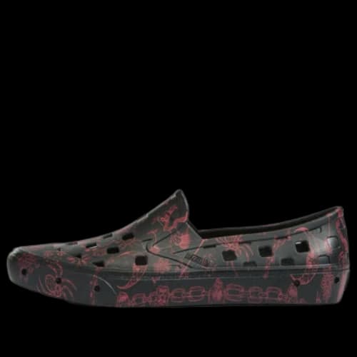 Vans slip-on Trk 'Black Red'