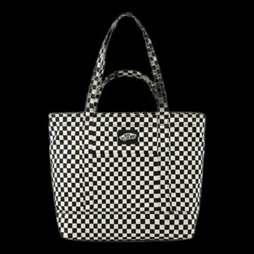 Vans Tell All Zip Tote Bag 'White Black'