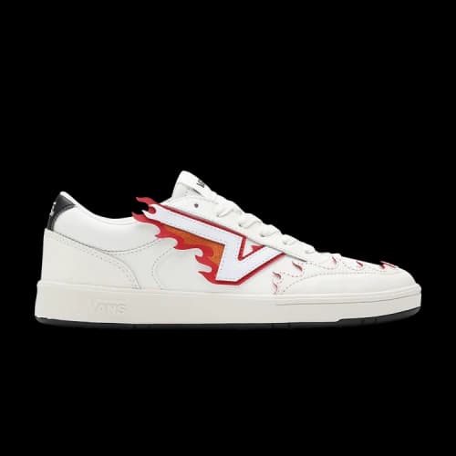 Vans Lowland CC 'Flame - Vintage White Red'