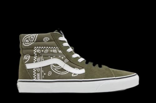 Vans Sk8-Hi 'Peace Paisley - Grape Leaf'