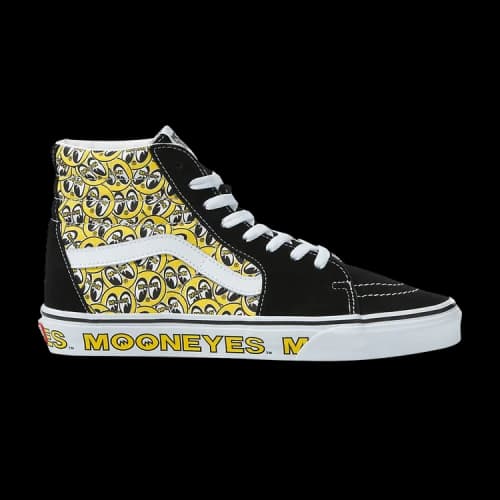 Vans Mooneyes x Sk8-Hi 'Black Yellow'