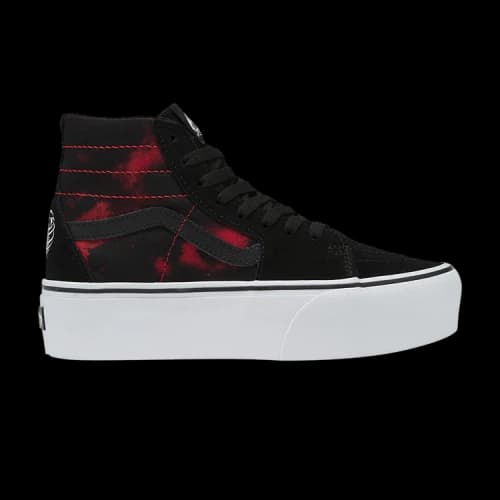 Vans Sk8-Hi Tapered Stackform 'Glow-In-The-Dark Skull Print'