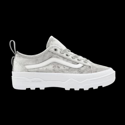 Vans Crushed Velvet Sentry Old Skool Wc 'White Grey'