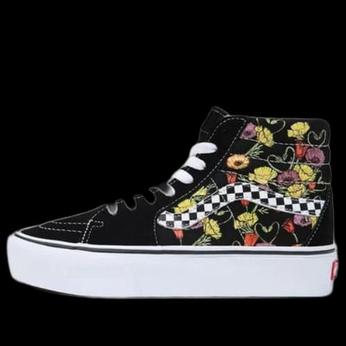 Vans SK8-HI Platform 2.0 'Black Yellow Purple'