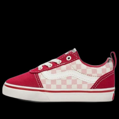 (PS) Vans Ward Slip-On Shoes 'Checkerboard Red'