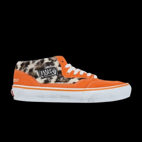 Vans x Supreme Half Cab Leopard Orange (FW23)