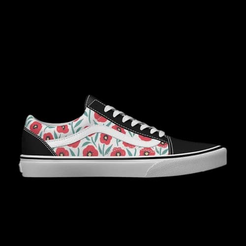 Vans Flowers Old Skool Print White/Black