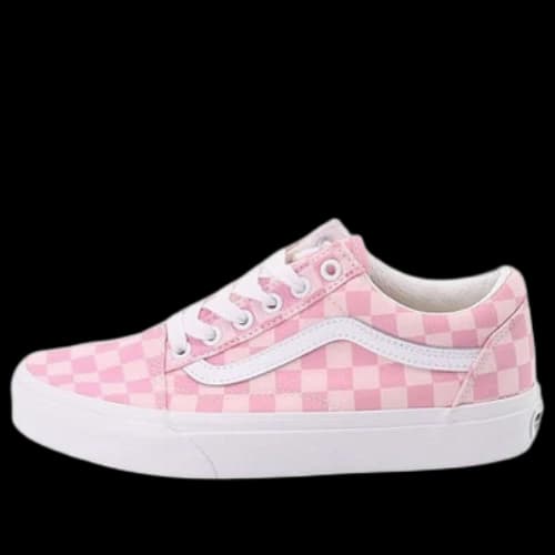 Vans Old Skool Low Tops Casual Skateboarding Shoes Unisex Pink