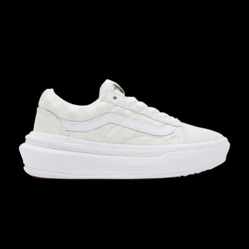 Vans Old Skool Overt ComfyCush 'Checkerboard - White'