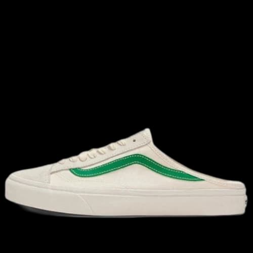 Vans Style 36 Mule Low Tops Casual Skateboarding Shoes Unisex White Green