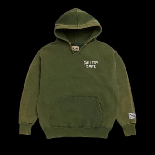 Gallery Dept. Vintage Pullover Hoodie 'Green'
