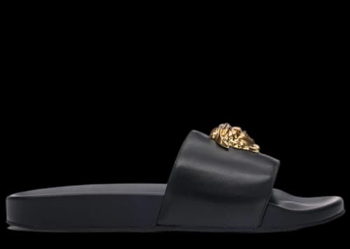 Versace Leather Slides x Kith