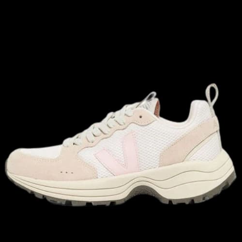 Veja Venturi Suede Lace-Up Sneakers 'Beige White Pink'