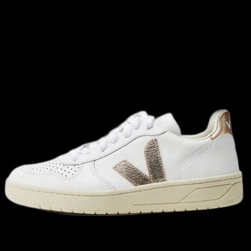 Veja V-10 Lace-Up 'White Gold'