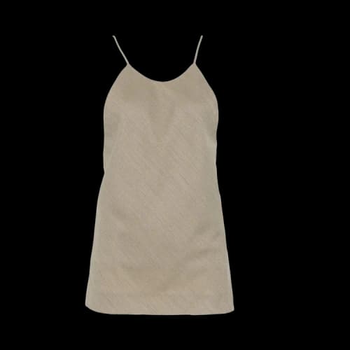 Calvin Klein Erin Shirting 'Honey Melange'