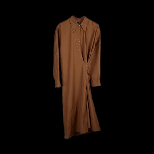 Lemaire Twisted Dress 'Tobacco'