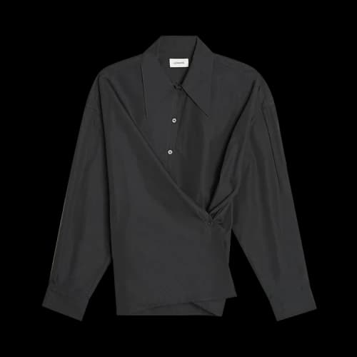 Lemaire Twisted Shirt SP 'Midnight Turquoise'