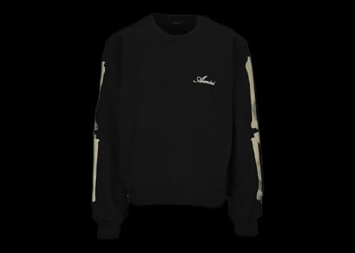 AMIRI Bones Logo Crewneck Black