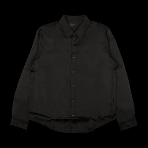 Amiri Micro Paisley Shirt 'Black'