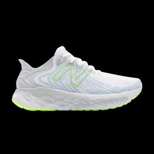 New Balance Fresh Foam 1080v11 Wide 'White Bleached Lime Glow' (Women's)