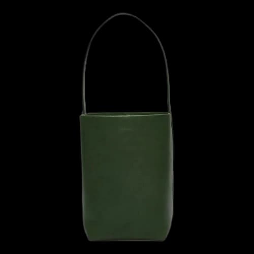 The Row Medium N/S Park Tote Bag 'Moss'