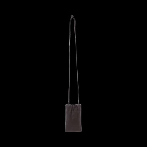 The Row Bourse Phone Case 'Dark Brown'
