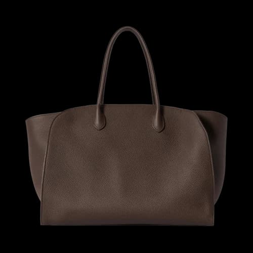 The Row Marlo Tote 'Deep Brown'