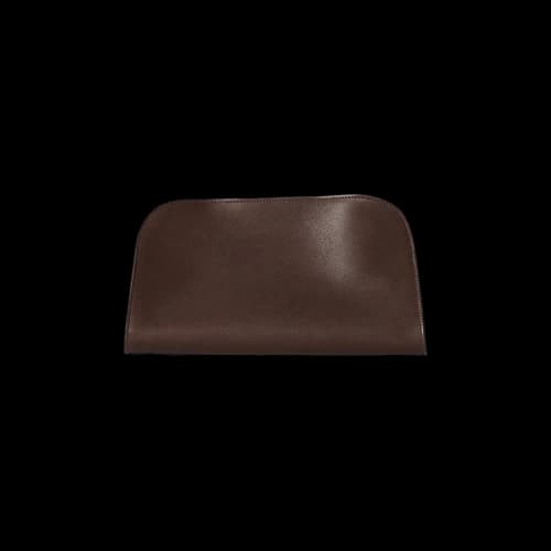 The Row Peggy Clutch Bag 'Hippo Grey'