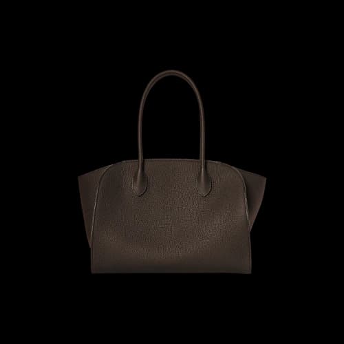 The Row Marlo 12 Handbag 'Deep Brown'