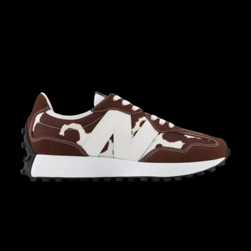 New Balance 327 Cow Print Pumpernickel Sea Salt (Women's)