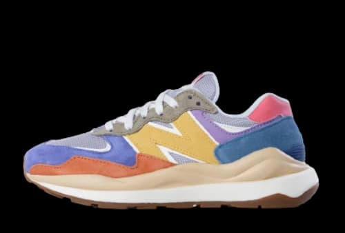 New Balance 57/40 Grey Blue Silver Purple (Women's)
