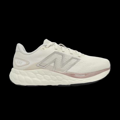 New Balance Fresh Foam 680v8 Wide 'Linen Timber Wolf Light Gold Metallic' (Women's)