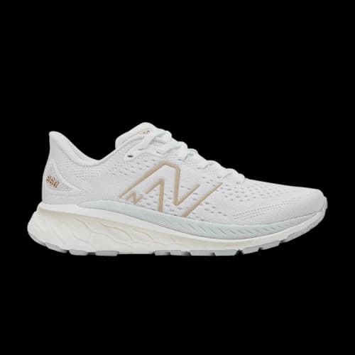 New Balance Fresh Foam X 860v13 Wide 'White Light Gold Metallic' (Women's)