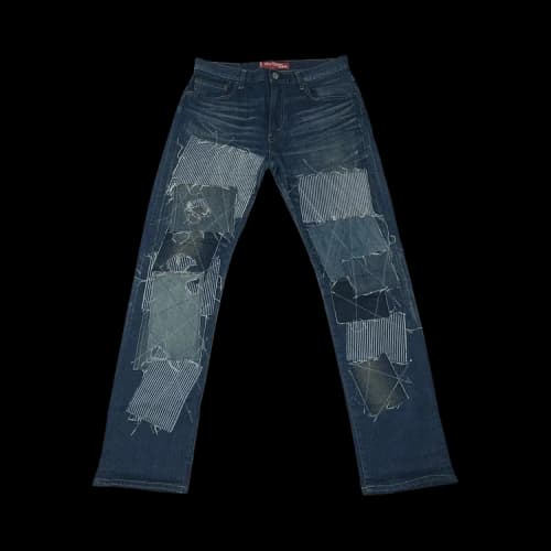 Comme des Garçons x Junya Watanabe MAN x Levi's Patchwork Jeans 'Blue'