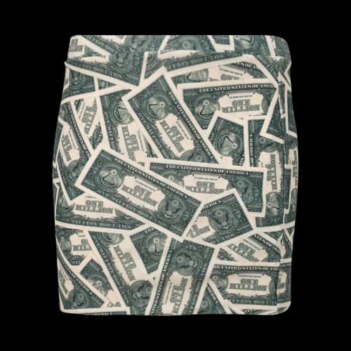Vetements Million Dollar Mini Skirt 'Million Dollar'