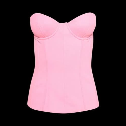 Vetements Molleton Corset 'Pink'