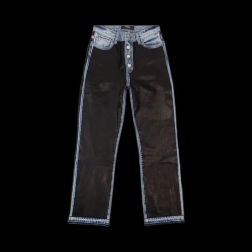 Amiri Cropped Flare Jeans 'Black'