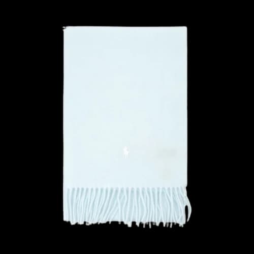 Polo Ralph Lauren Solid Recycled Wool Scarf 'Office Blue/Heather'